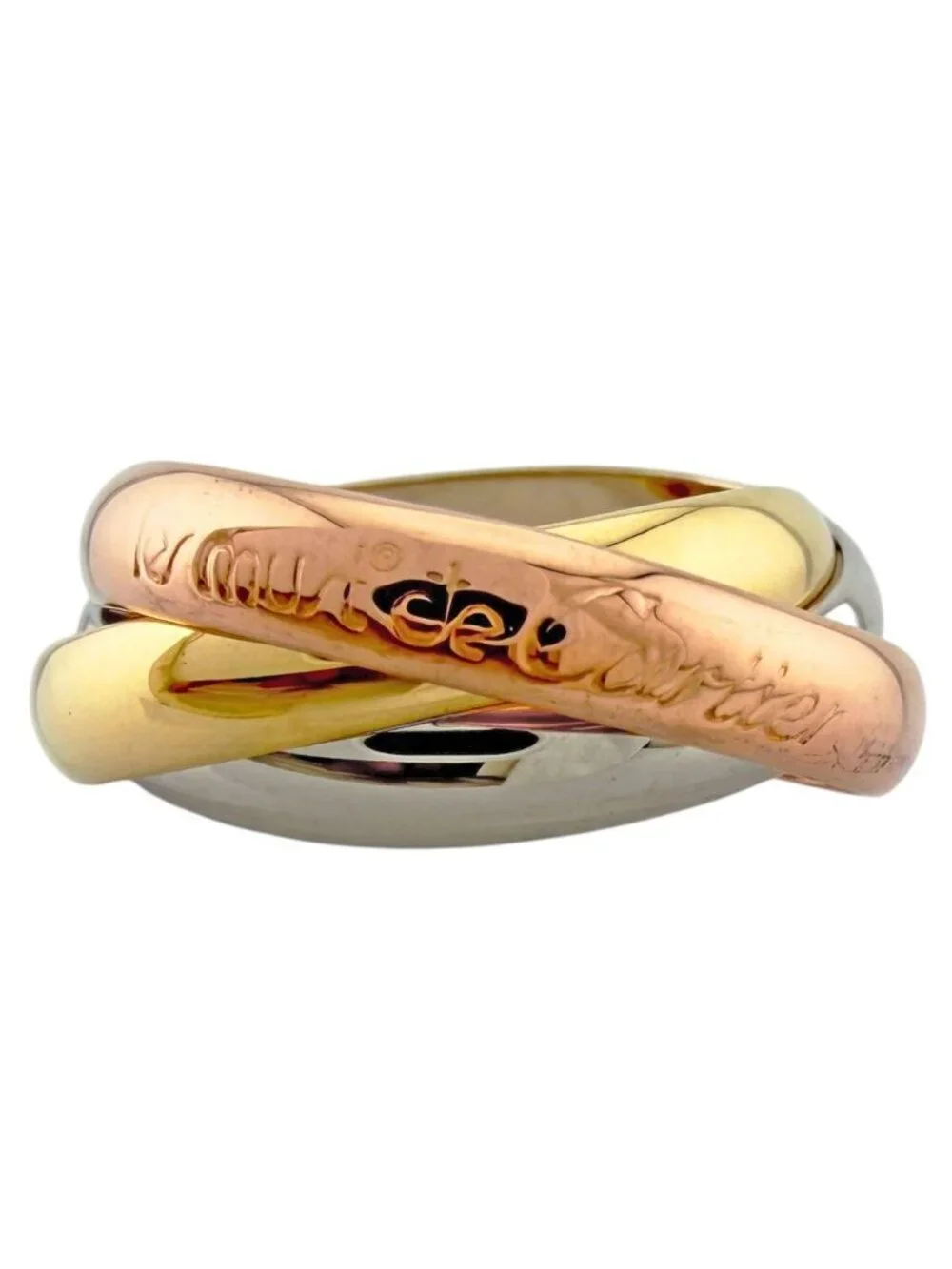 Cartier Trinity Ring 18k Yellow Gold